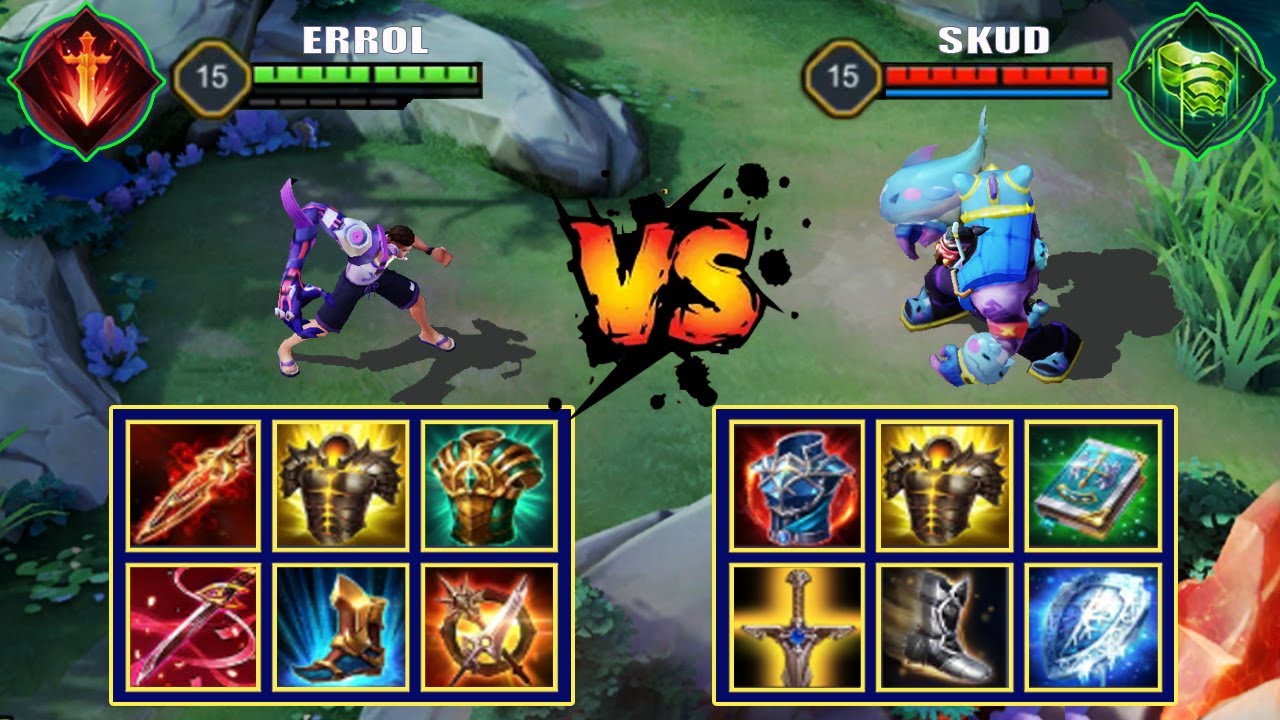 ERROL vs SKUD | FULL BUILD FIGHT | Liên Quân Mobile/AOV/ROV