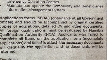 How to fill in Part E of the Government Applications Form Namibia.#🇳🇦 #employment #namibianyoutuber