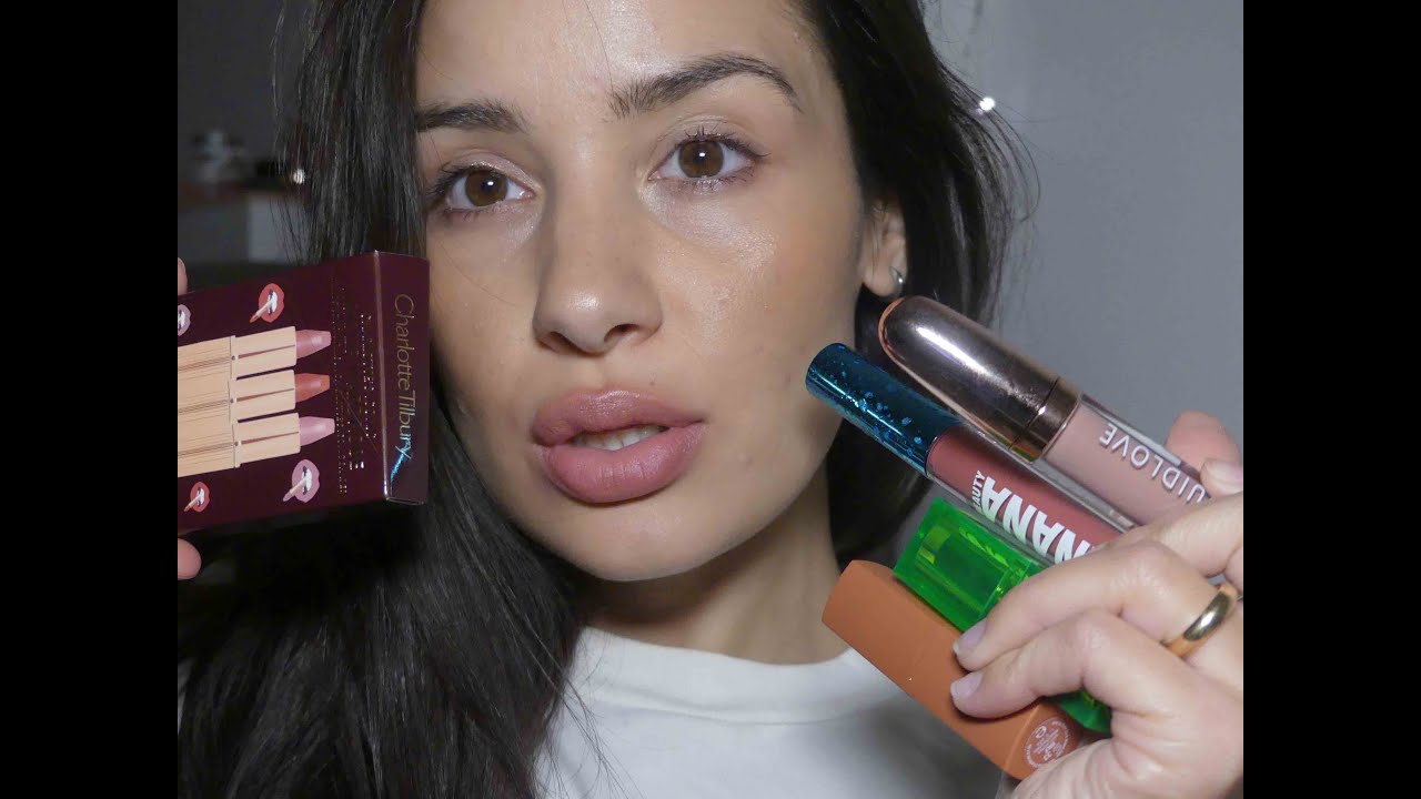 ASMR LIPSTICK APPLICATION 👄💄 | Whispering