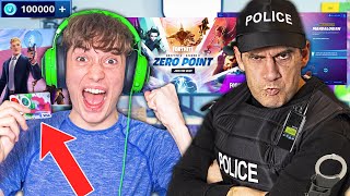 Kid Spends £1000 in Fortnite Season 5 on Mums Credit Card! (Police Called)