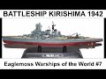 Battleship KIRISHIMA | 1:1100 scale Eaglemoss Die Cast Model Showcase