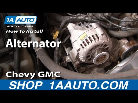 How to Replace Alternator 98-00 Chevy Blazer S10