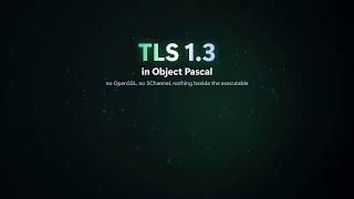 Full Delphi TLS 1.3 without OpenSSL DLLs Guide