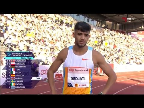 الدوري الماسي 2025 جمال سجاتي ثالثا في أوسلو