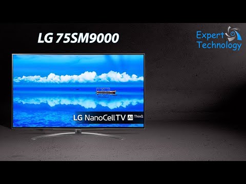 Распаковка телевизора LG 75SM9000, Обзор, Новинка 2020, UHD 4K, Smart TV, Expert Technology