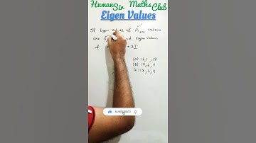 Shortcut Trick Eigen value #mathshorts #mastercadre #MHCET #BITSAT#JEE #NBHM #CSIRNET