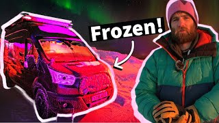 Crazy Winter VANLIFE Camping In The Arctic!