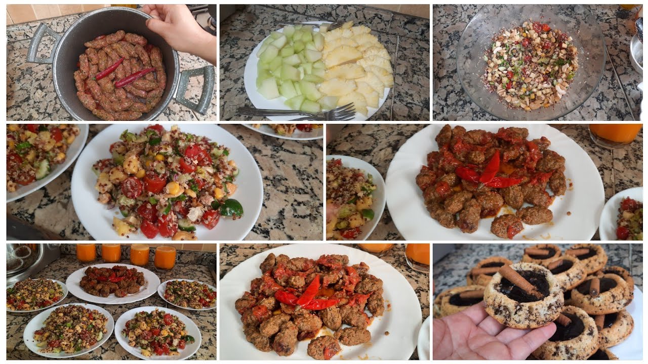 غير بالعقل ممكن تعيشي أحسن و ديري ميبان عليك روتين و أطباق صيفية حداكيت وبرعتهم بغديوة صيفية مختلفة😋