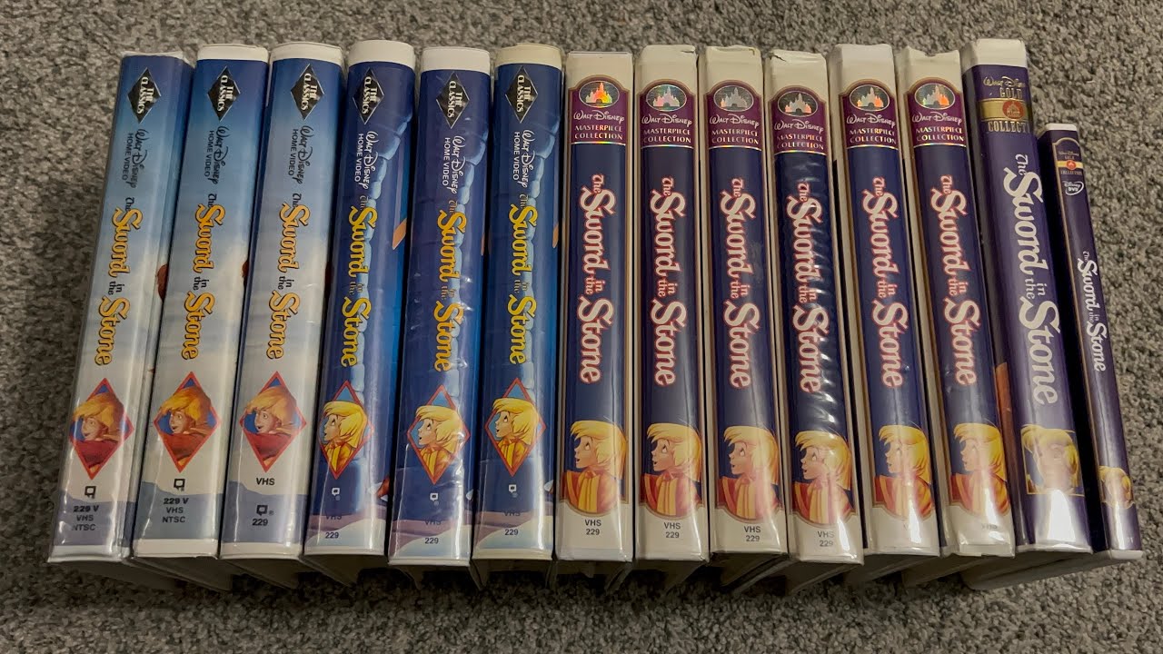 «Меч в камне» (1963) — обновлённое сравнительное видео (последнее видео 2025 года)