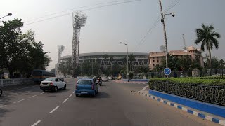 4K Drive in Calcuttas CBD | West Bengal, India