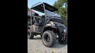 BEAST 4X4 Limited Edition All Electric LithiumIon 72 Volt AC  Hunting Golf Cart Buggy