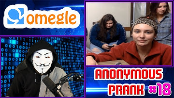 Omegle Hacking - Anonymous mask prank - #18