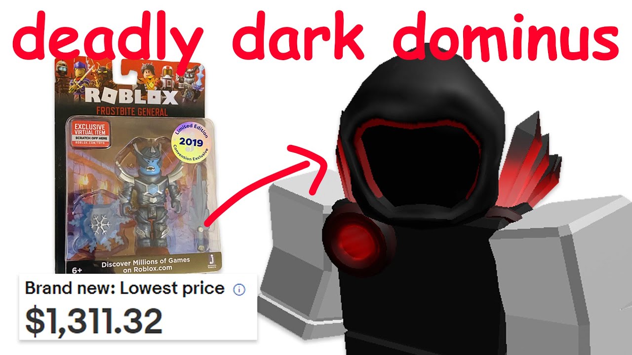 HOW TO GET Deadly Dark Dominus On Roblox (Rare Toy Code Item) 