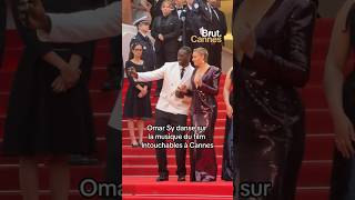 Omar Sy, Greta Gerwig et Lily Gladstone dansent sur la musique du film Intouchables. #cannes2024