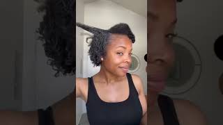 My favorite Quick (wash and go) technique #curlyhair #naturalhair #curls #naturalhairstyles