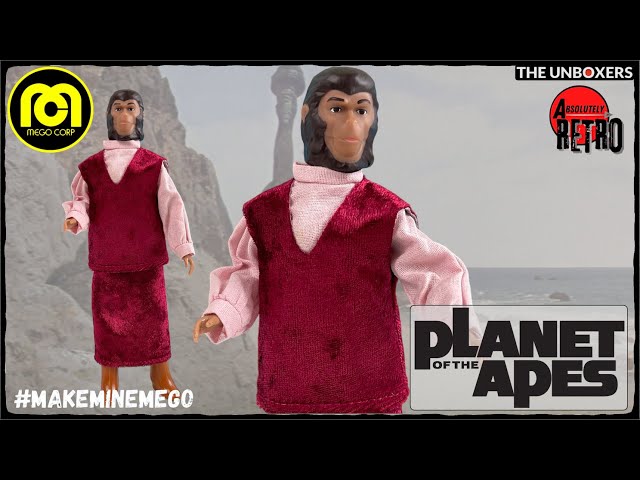 Planet of the Apes ZIRA Retro Action Figure by Mego Corp - YouTube