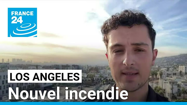 États-Unis : un nouvel incendie fait rage au nord de Los Angeles • FRANCE 24
