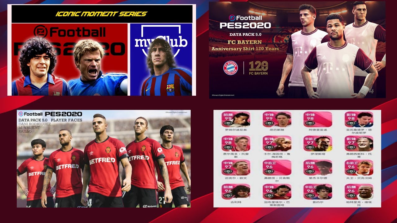 PES 2020 Iconic Moment Series: MyClub legends receive new