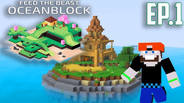 Minecraft FTB OceanBlock-1.16.5-Ocean Survival Ep.1