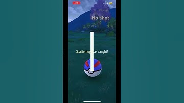 Finally Shiny Scatterbug! #nevergiveup #shinypokemon #pokemongo #shiny #silver