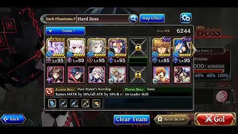 The Alchemist Code - Dark Phantoms Part Two Hard Boss auto run