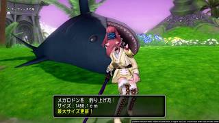 ドラクエ10 釣りにくい魚 パイク ダンクルオステウス メガロドンを釣る Dq10 Youtube