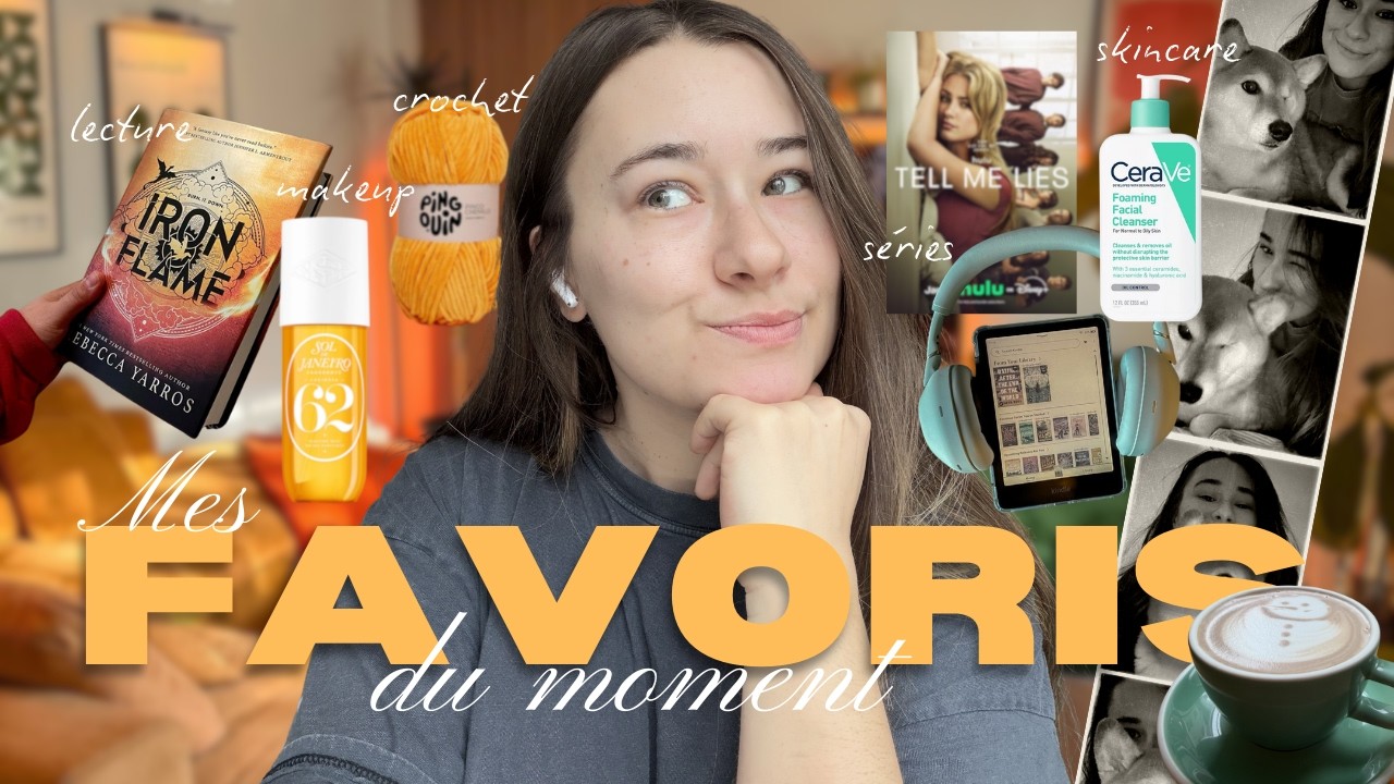MES ROUTINES ET OBSESSIONS DU MOMENT  ✨