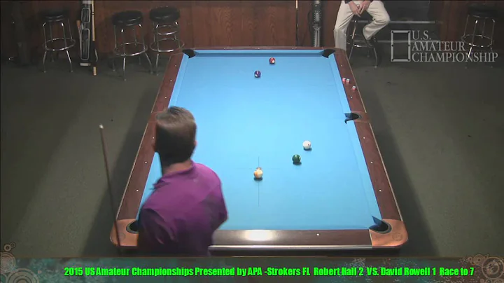 2015 US Amateur Championship David Rowell VS  Robe...