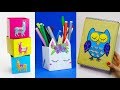 30 DIY School Supplies Easy DIY Paper crafts ideas