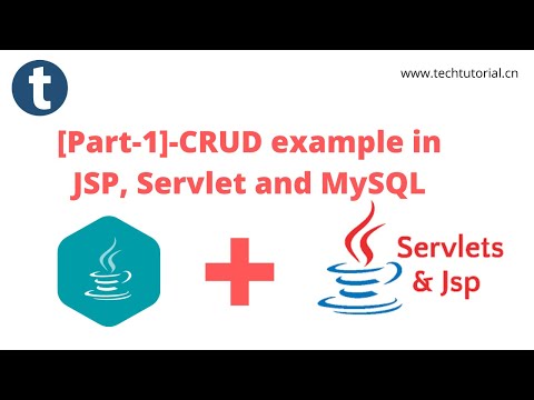 [CRUD]CRUD Example in JSP (CRUD Create Operation) Part-1