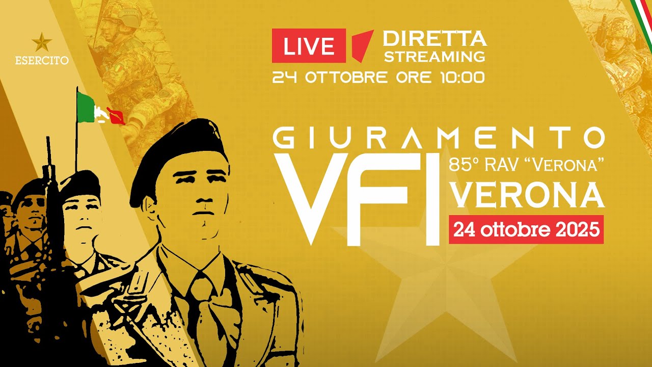 Cerimonia di Giuramento dei VFI 85° RAV 