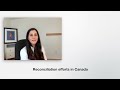 Reconciliation efforts - First Nations in Canada v2