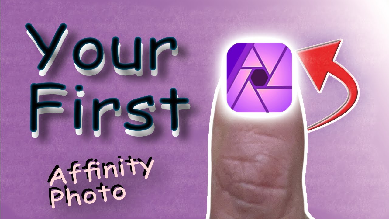 How to Make a Thumbnail with Affinity Photo! - YouTube