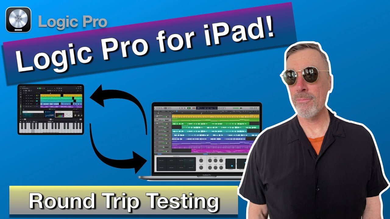 Logic Pro for iPad | Testing the Round Trip iPad - Mac - YouTube