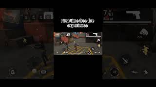 first time free fire experience