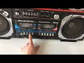 Boombox audiosonic tbs 1130