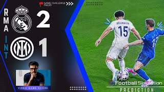 Real Madrid vs Inter Milan LIVE | Champions League 2026/27 Match Today eFootball Simulation