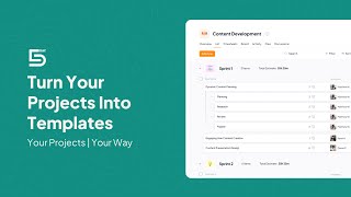 Turn Your Projects into Template #projectmanagementsoftware