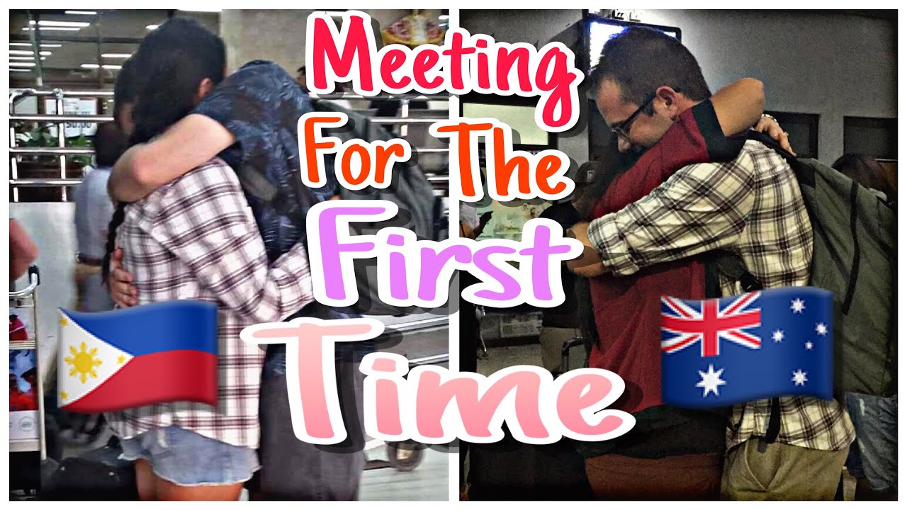MEETING FOR THE FIRST TIME! PHILIPPINES - AUSTRALIA | FILIPINA AUSTRALIAN COUPLE | Aiah & Hayden