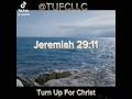 Jeremiah 29:11 GOD knows the plans HE has for you plans to prosper & not harm you #TurnUpForChrist