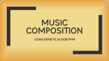 Music Composer Genetic Algorithm (GA)