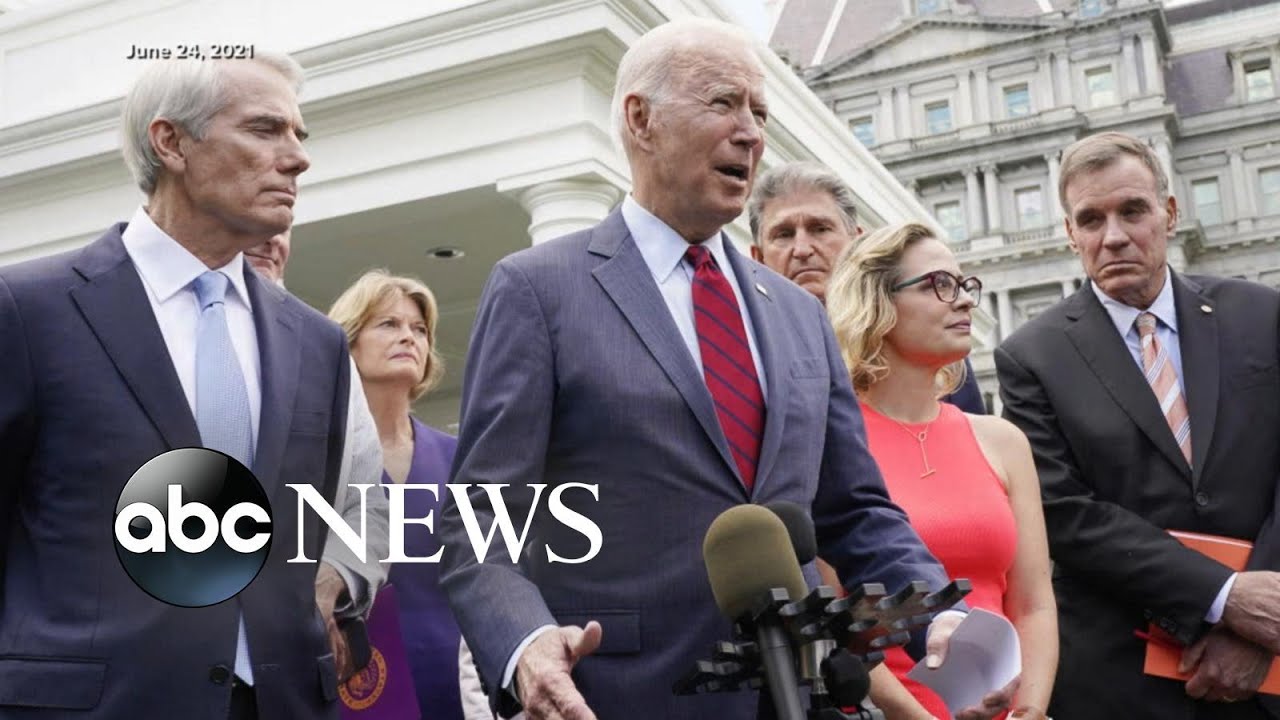 Republicans not on board as bipartisan infrastructure deal heads for test vote