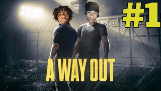 [FUNNY ASF] ME AND BRO TRYING TO BREAK OUT OF PRISON[A WAY OUT] Pt1 ft @Crallusion