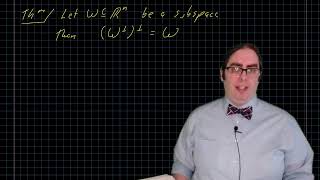 Orthogonal Complement