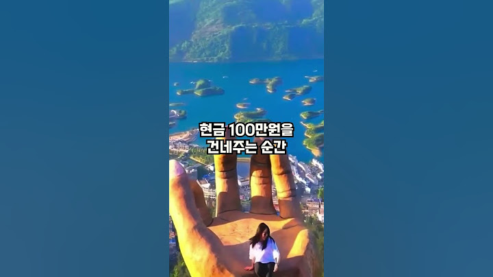 한국인 관광객에 이걸 강요한 중국인이 너무 소름 돋아요