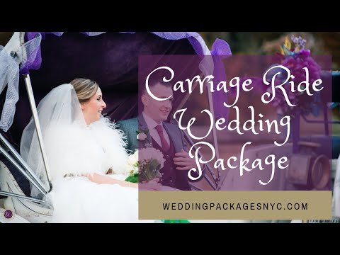 Carriage Ride Elopement Wedding Package in New York City