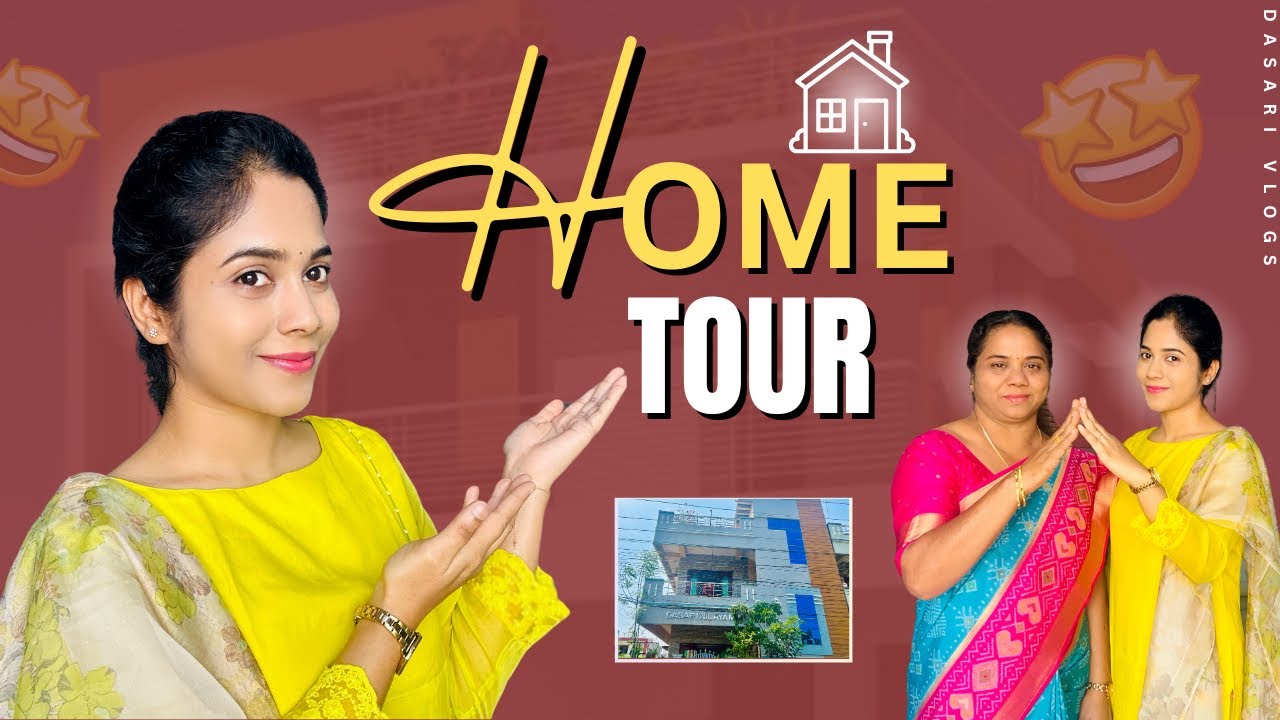 My Home Tour Vlog 🏠 | Dasari Vlogs