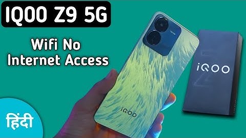 Wi Fi connected but no internet access IQOO Z9, Wi Fi connect hone per bhi internet nahin chal raha