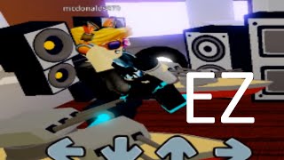 DOMINATING A TOXIC PLAYER IN ROBLOX FRIDAY FUNKIN