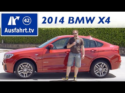 2014 BMW X4 xdrive35i (F26) - Test / Review (german) / Fahrbericht der Probefahrt SUV SAC